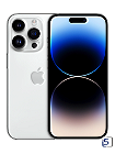 Apple iPhone 14 Pro Max, 128 GB leasen, Silber MQ9Q3ZD/A